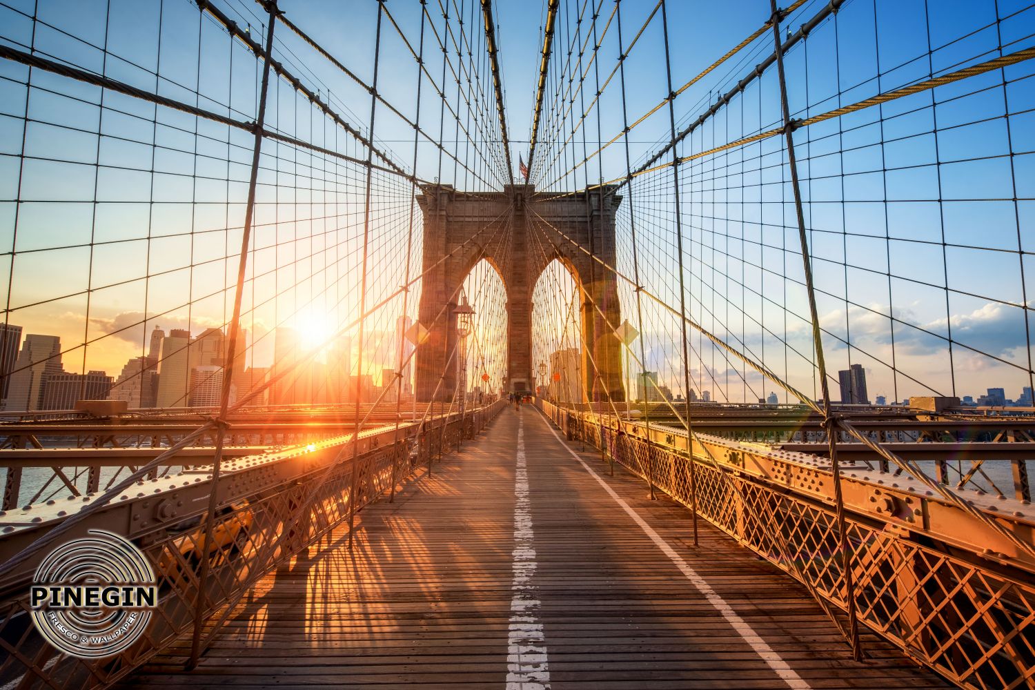 Фрески «Мост в Нью-Йорке»