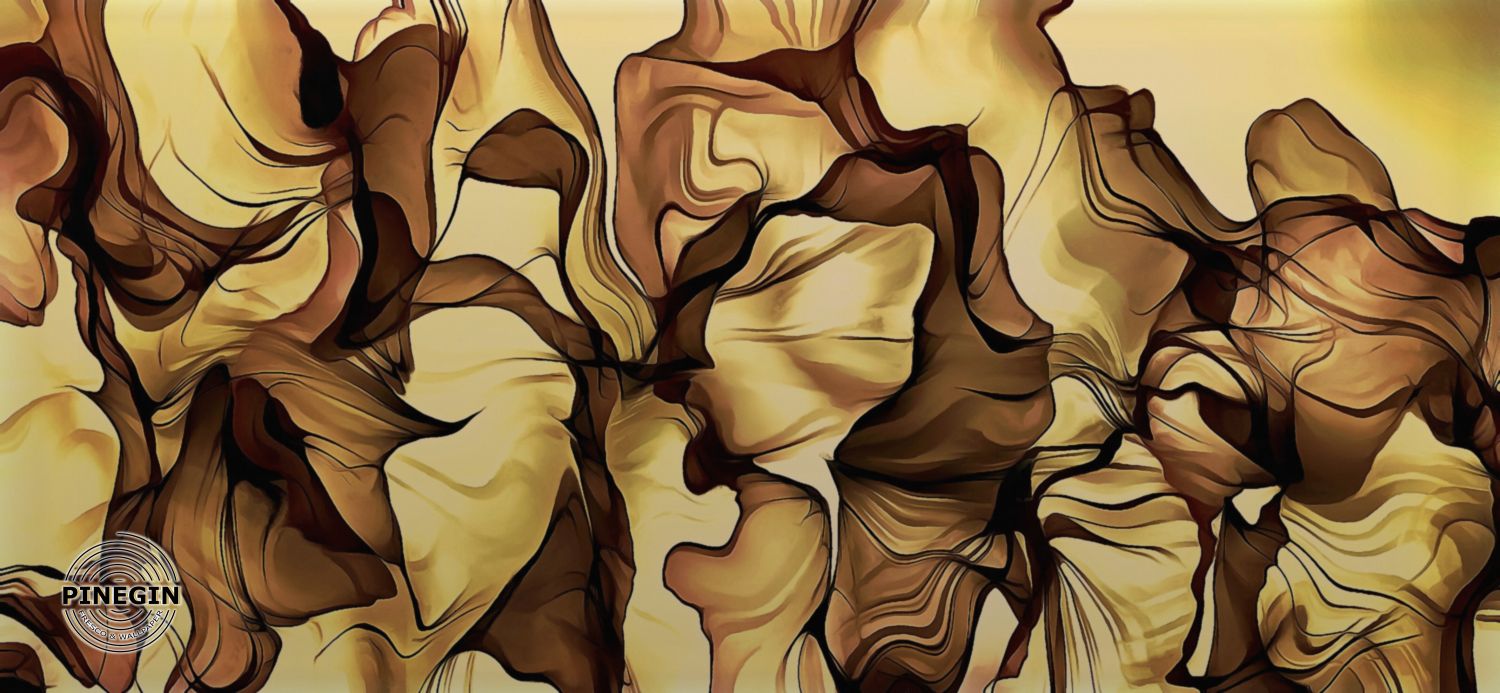 Фотообои «Абстракция в коричневом цвете»