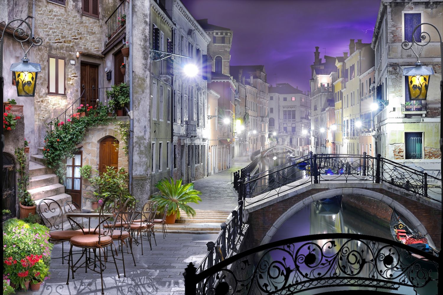 Фотообои «Ночная Венеция»