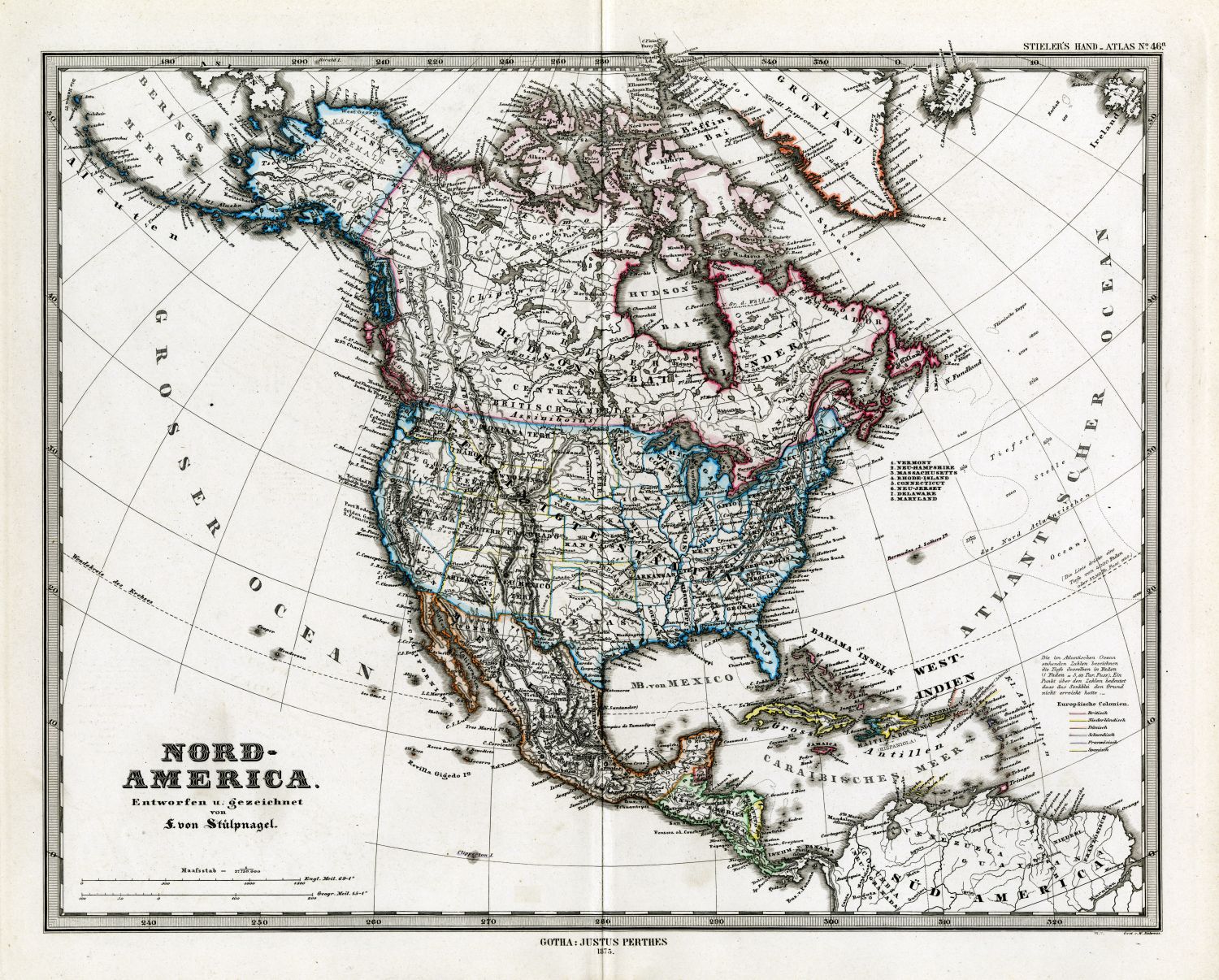 Фрески «Карта северной Америки»