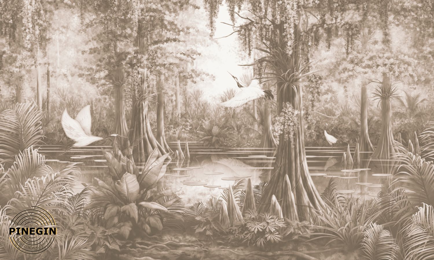 Фрески «Тропический лес»