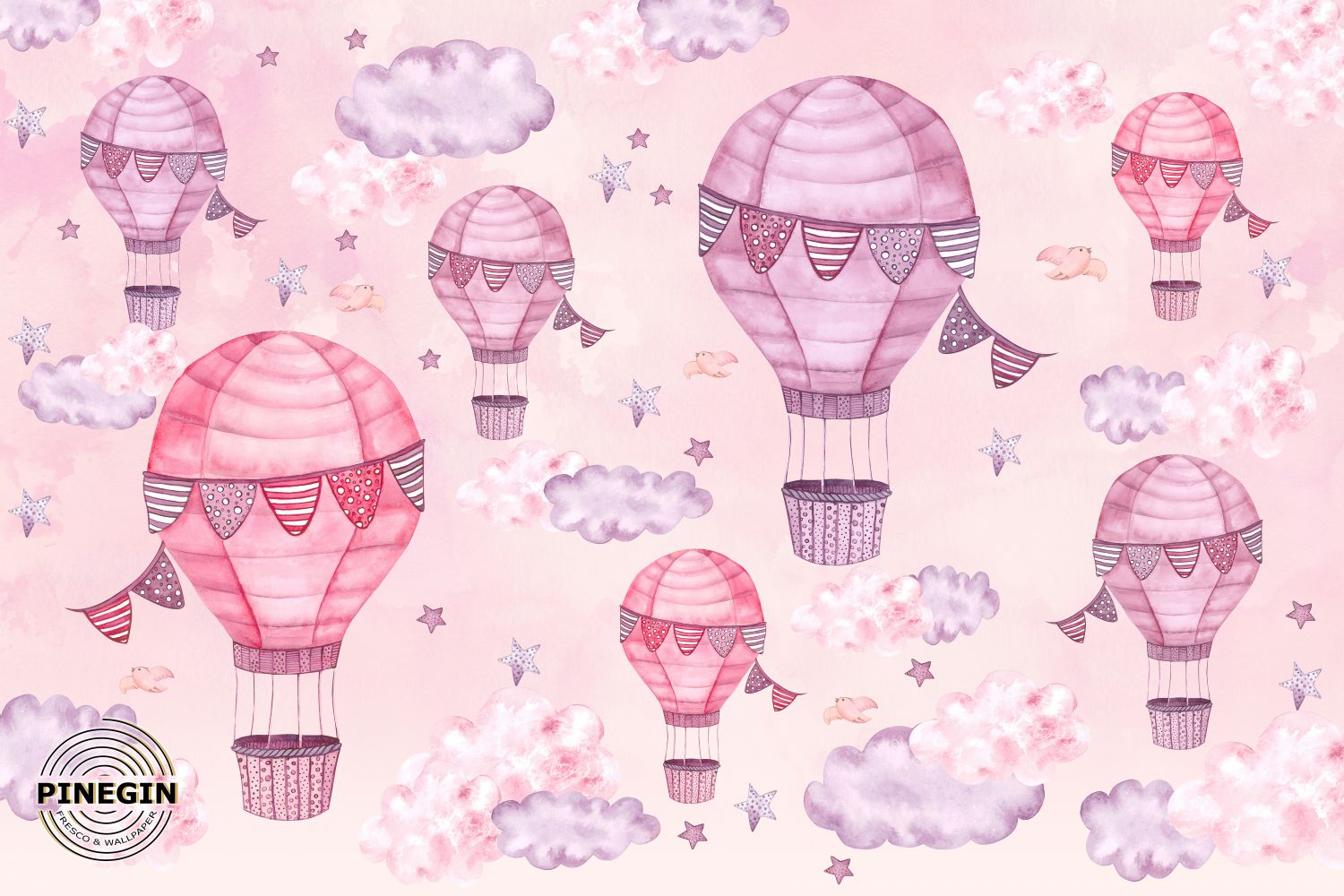 Фрески «Воздушные шары»