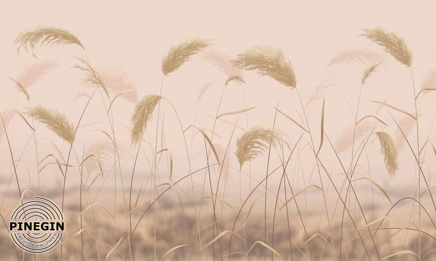 Фотообои «Пампасные травы»