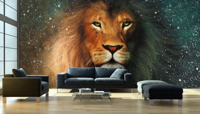 Фреска «Лев»