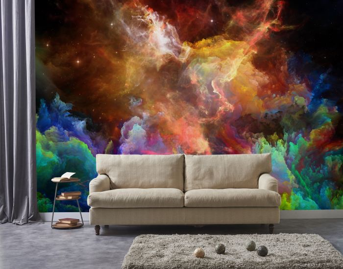 Фреска «Цветной космос»
