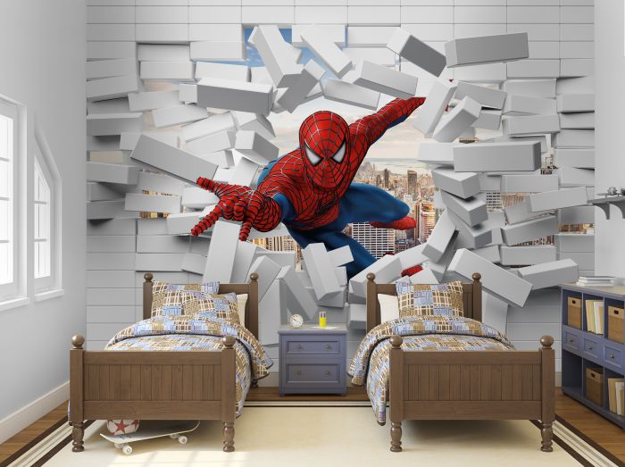Фреска «Человек паук»