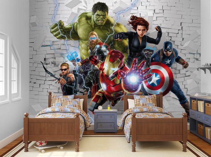 Фреска «Мстители Marvel»