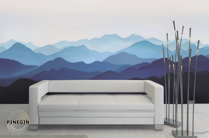 Фреска «Синие горы»