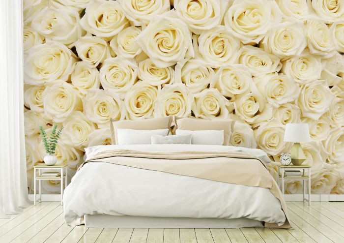 Фотообои «Миллион белых роз»