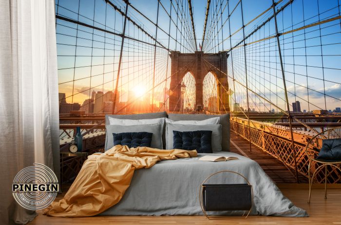 Фреска «Мост в Нью-Йорке»