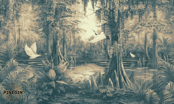 Фреска «Тропический лес»