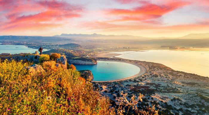 Фотообои «Вид на Грецию с высоты»