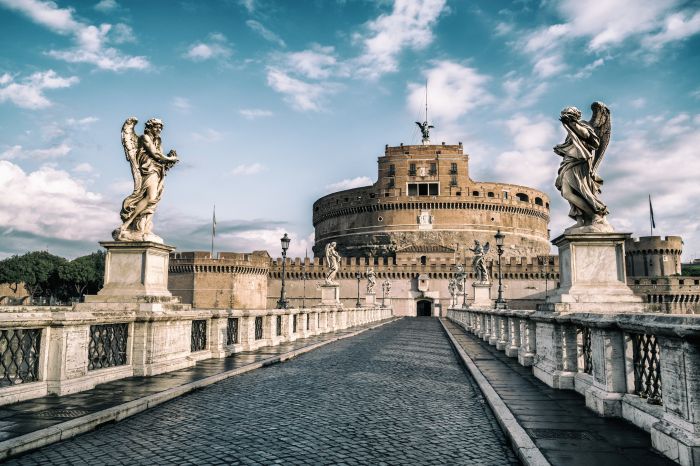Фотообои « Замок Святого Ангела в Риме»
