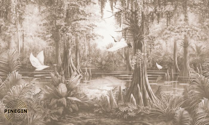 Фреска «Тропический лес»