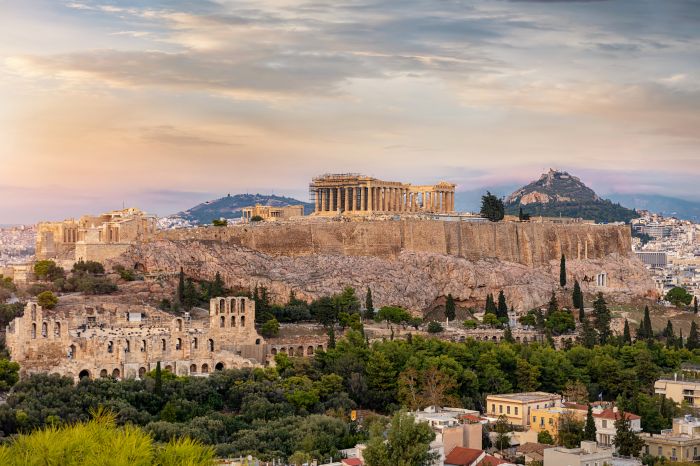 Фотообои «Афинский Акрополь»